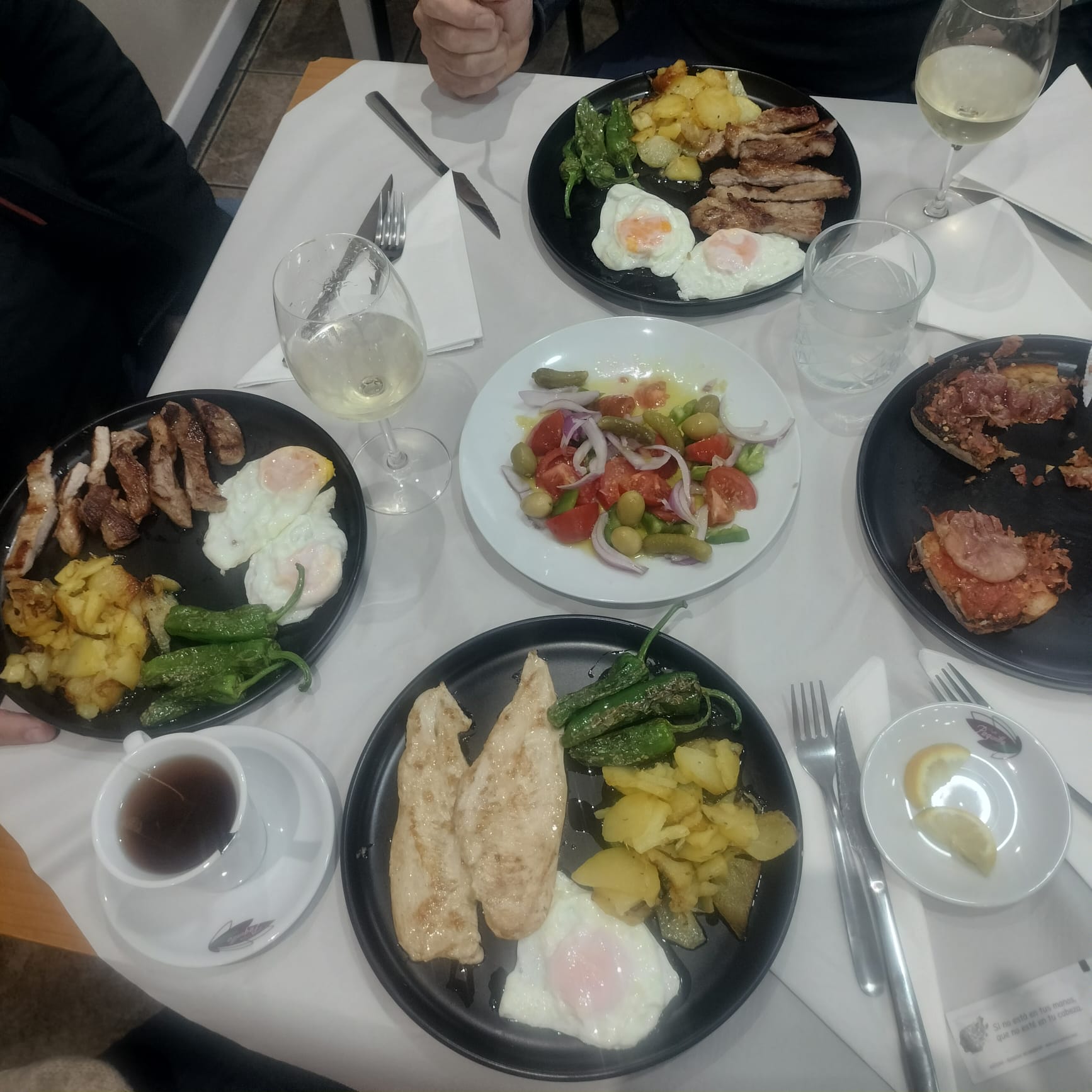 Interior del restaurante